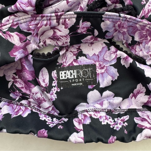 Beach Riot Kat & Twist Fairy Floral Sports Bra and Leggings Matching Set Small - Picture 8 of 14